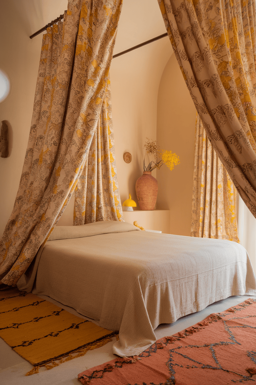 Stunning Yellow And Terracotta Bedroom Ideas For A Cozy Retreat