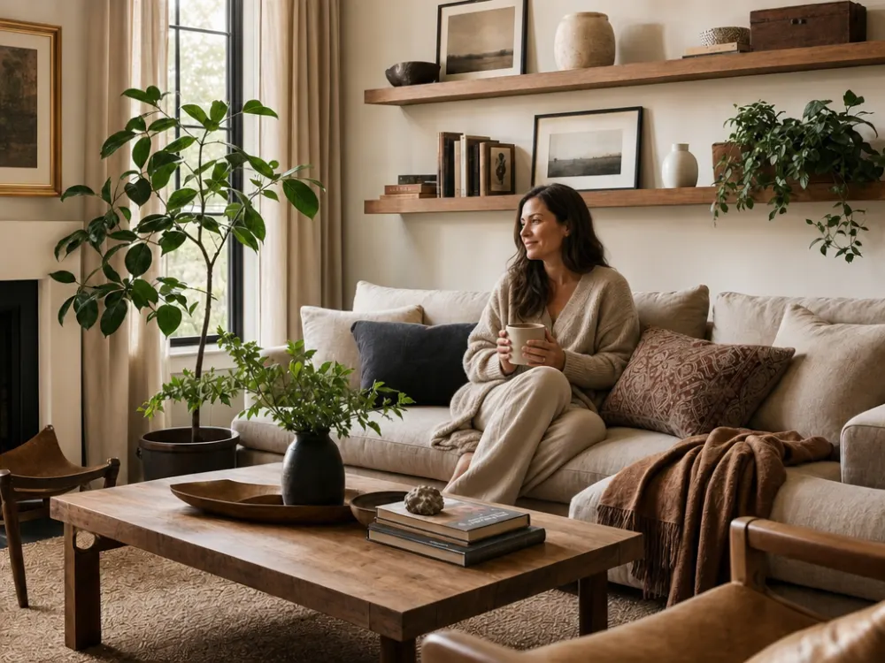 A styled room