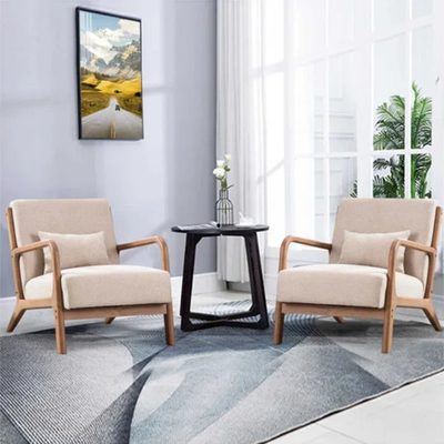 Bonnita 26" Mid Century Upholstered Accent Chair