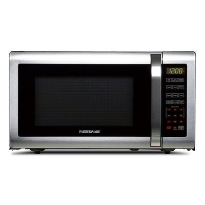 Farberware 1.6 Cu. Ft. Microwave Oven, Brushed Stainless Steel