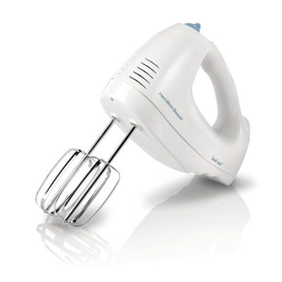 Hamilton Beach 6-Speed Hand Mixer, White