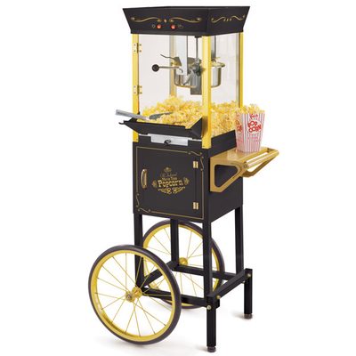 Nostalgia Vintage 8-Ounce Popcorn and Concession Cart