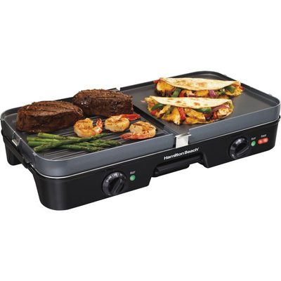 Hamilton Beach 3-in-One Grill and Griddle