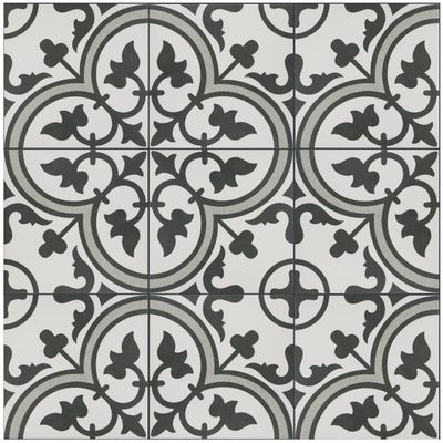 Arte 10" x 10" Porcelain Patterned Tile