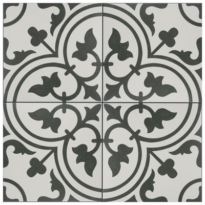 Arte 9.75" x 9.75" Porcelain Patterned Tile