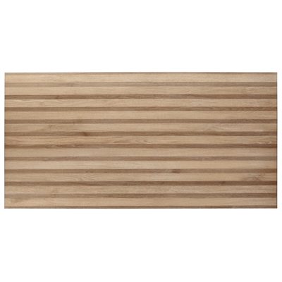 Pembroke Ribbon Matte Fluted Wood Look Porcelain Wall Tile