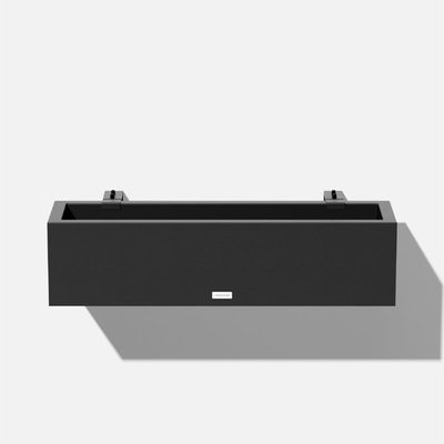 Veradek Block Series Railing Window Box Planter