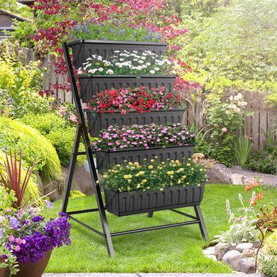 Denishia 5-Tier Vertical Raised Garden Bed
