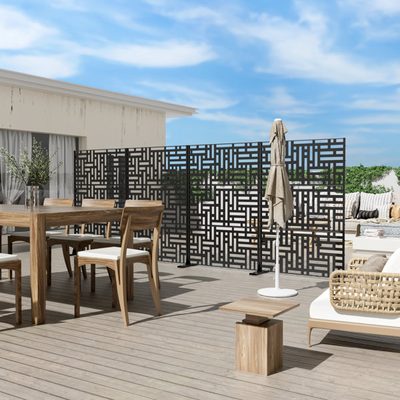 Outdoor Metal Privacy Screen