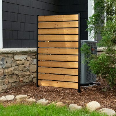 Enclo Concord 5 ft. x 3.2 ft. No-Dig Wood Privacy Screen