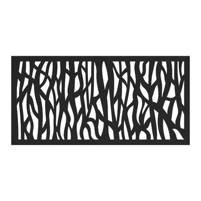 2 ft. x 4 ft. Sprig Decorative Screen Panel
