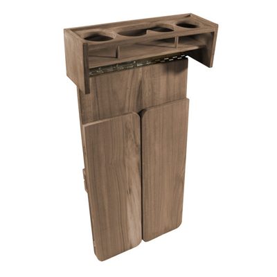 Cristiano Solid Wood Folding Balcony Table