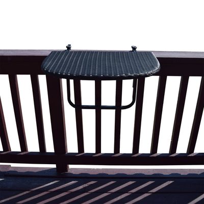 Mohrsville Metal Folding Balcony Table