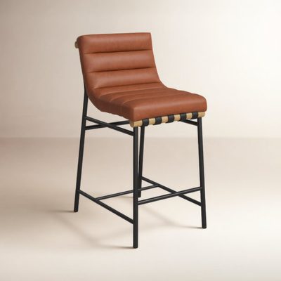 Vincentas Upholstered Counter Stool