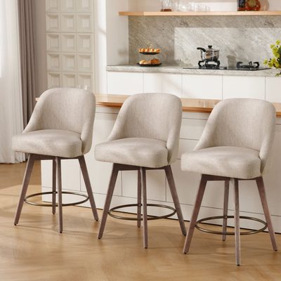 Makylia Swivel 26" Counter Stool