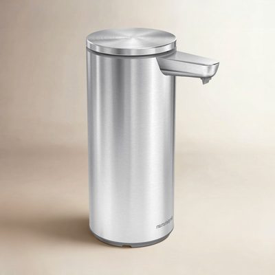 simplehuman 9 oz Touch-Free Rechargeable Sensor Soap Pump