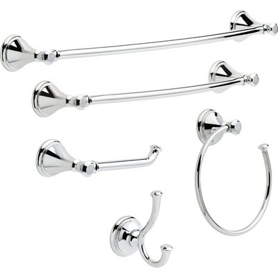 Delta Cassidy 5-Piece Bath Hardware Set