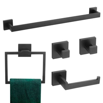 Kokosiri 5-Piece Bathroom Hardware Set