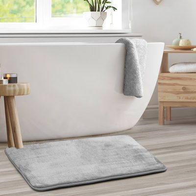 Clara Clark Ultra-Soft Memory Foam Bath Rug with Non-Slip Backing