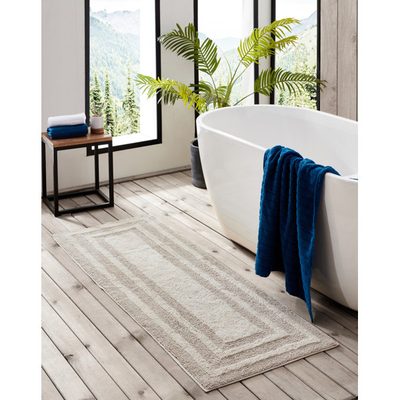 Eddie Bauer Logan Cotton Bath Rug Runner