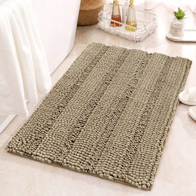 Chenault Soft Chenille Bathroom Rug