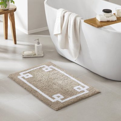 Madison Park Evan 100% Cotton Tufted 20x30 Bath Rug