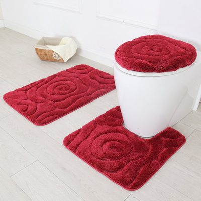 Hardee 3-Piece Bath Rug Set