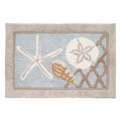 Timmins 100% Cotton Non-Slip Bath Rug