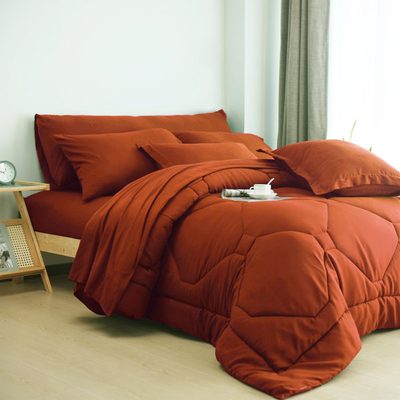 8-Piece Modern Comforter Set with Sheets, Bed in a Bag
