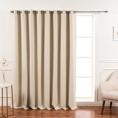 Scarsdale Solid Blackout Thermal Grommet Curtain Panel