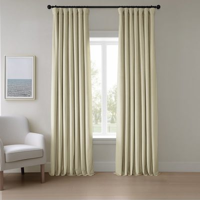 Matra Room Darkening Rod Pocket Curtain Panel