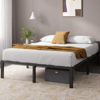 Russel 14" Contemporary Modern Bed Frame