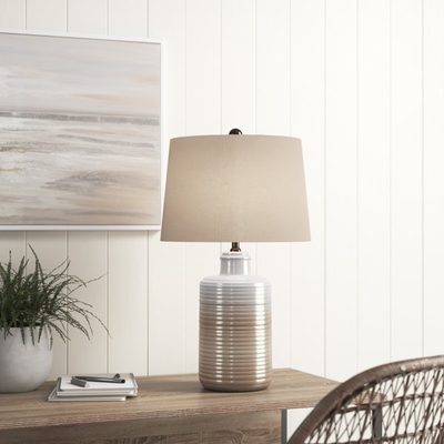 Glarus 25" Ceramic Table Lamp Set