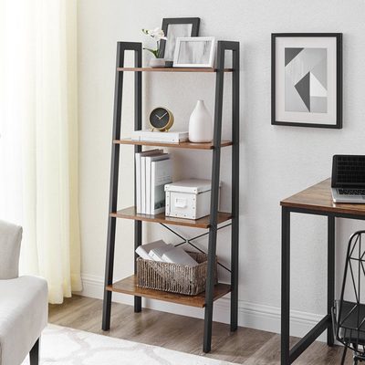 Parikh 54" Steel Etagere Bookcase