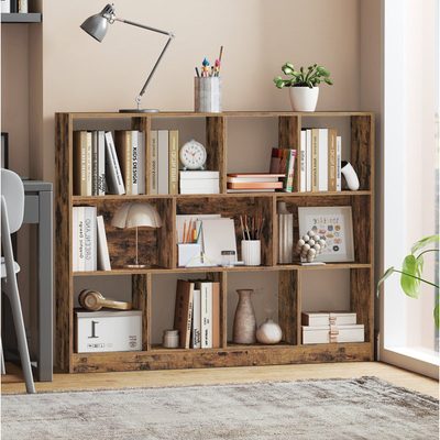 3-Tier Bookshelf for Living Room and Home Office