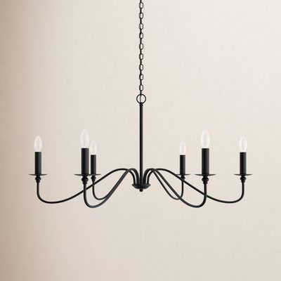 Ableton Iron 6-Light Chandelier