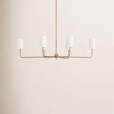 Rowley 6-Light Dimmable Traditional Chandelier