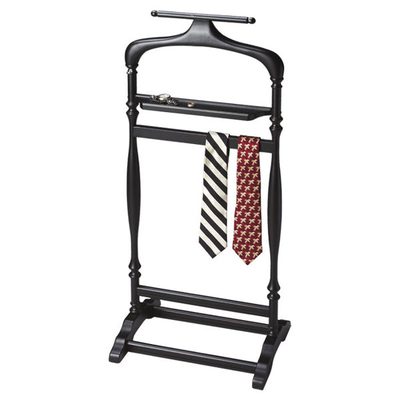 Arine Solid Wood Freestanding Valet Stand