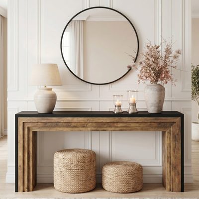 71 Inch Long Entryway Console Table