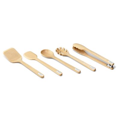 Caraway 5-Piece Wooden Utensil Set