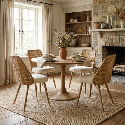 Alexandrina 19.5" Boucle Dining Chair