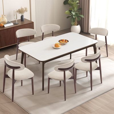 Vannie Solid Wood Upholstered Side Dining Chair