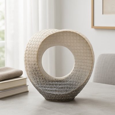 Elysia Ceramic Abstract Decorative Object