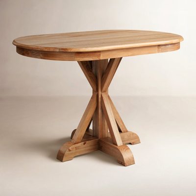 Ellen Solid Pine Wood Dining Table
