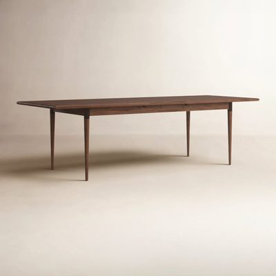 Yanely Extendable Acacia Solid Wood Dining Table