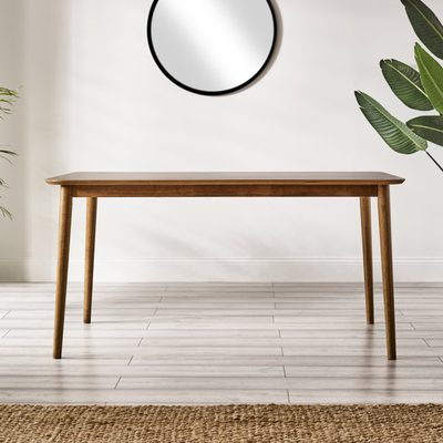 Drea Solid Wood 4 or 6 Seater Dining Table