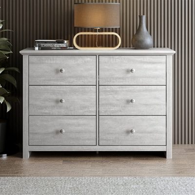 Tevrat 6-Drawer Double Dresser