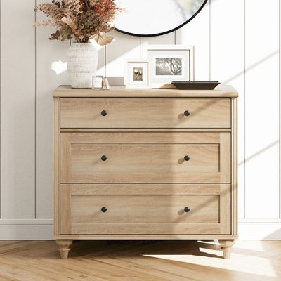 Scarlett 33.9" 3-Drawer Dresser