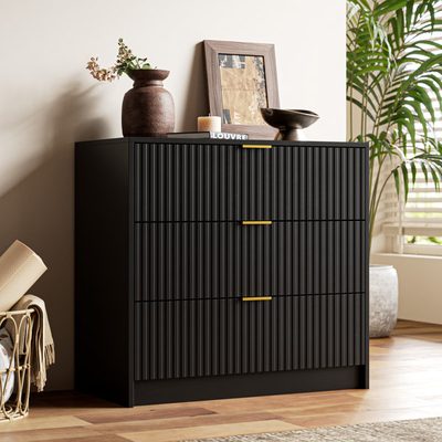 3-Drawer Dresser, 31.5"