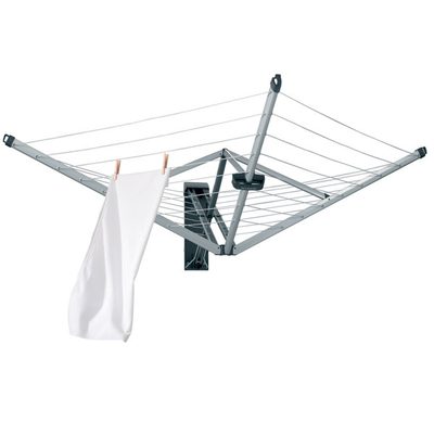 WallFix Wall-Mounted Drying Rack with Protective Cover